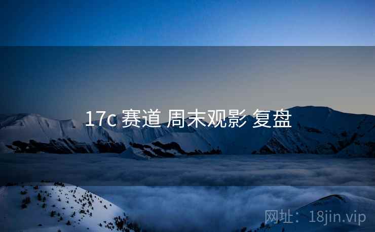 17c 赛道 周末观影 复盘
