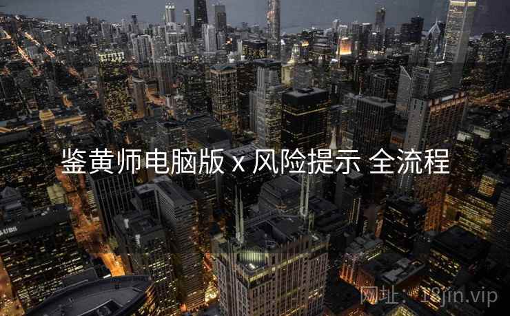 鉴黄师电脑版 x 风险提示 全流程