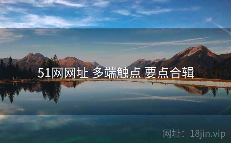 51网网址 多端触点 要点合辑