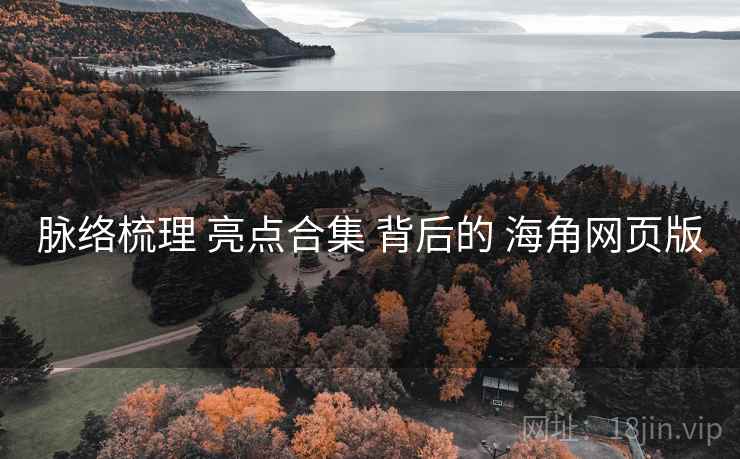 脉络梳理 亮点合集 背后的 海角网页版